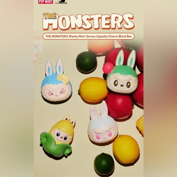 POP MART 100% Authentic Labubu The Monsters Wacky Mart Series YAKITORI Squishy - Picture 13 of 14